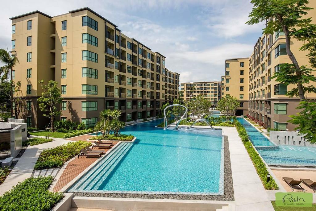 Rain Condo Ground Floor Cha-Am Hua Hin Exteriör bild